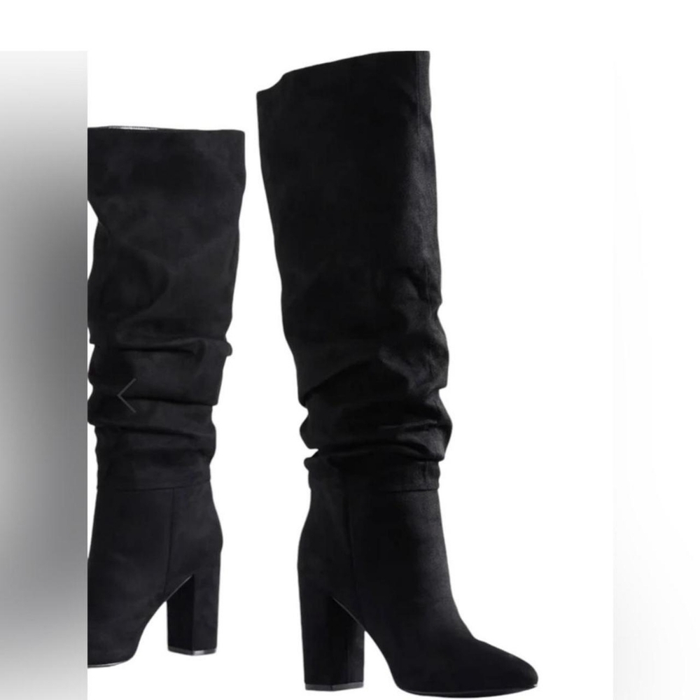 Just Fab Rosalund Slouchy Boots, Wide